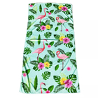 Hot Selling Dry Quickly Printed Microfiber terry Beach Towel With Cheaper Price