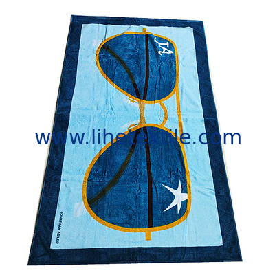 high quality promotional beach towels custom designer print large beach towels