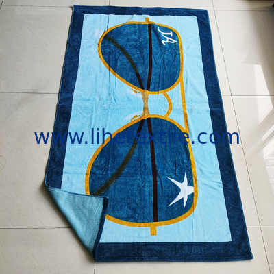 high quality promotional beach towels custom designer print large beach towels