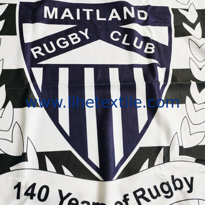 Soft fabric microfiber beach towel with logo custom print designer summer light weight stripe beach towel
