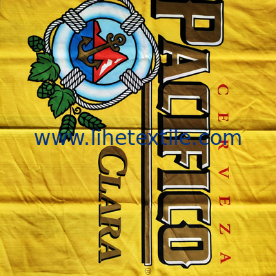 Recycled custom design double side print suede microfiber beach towel