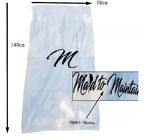 Hot sale 70*140cmwhite cotton bath beach towel with pocket custom embroidery towel with logo