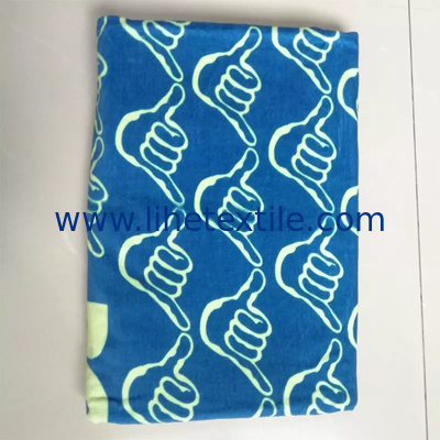 New arrival water absorption cheap wholesale 100% cotton beach towels with logo custom print cotton beach towel one colo