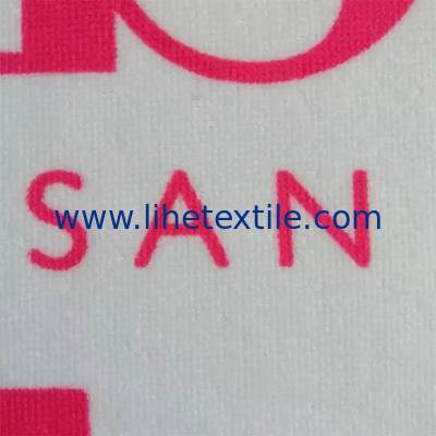 hot sale red beach towel fabric stripe sandfree beach towels with logo custom print