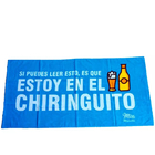 Best selling cotton printed soft beach towels with logo