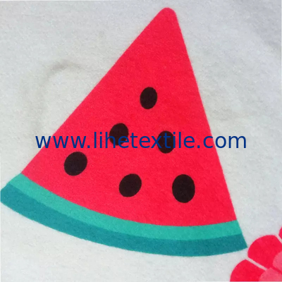 Promotion high quality custom fruit pattern designer woven beach towel