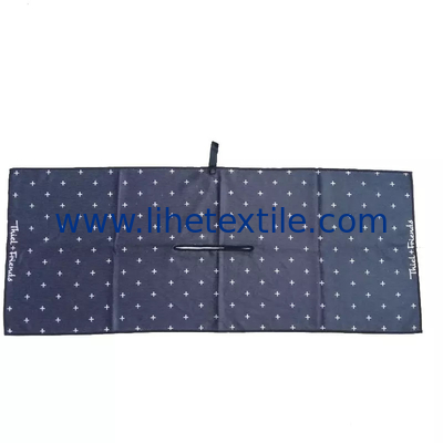 Waffle white and black beach towel printed large size beach towel