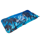 Microfibre quick dry custom printed suede microfiber sublimation beach towel double side printed sand free beach towel