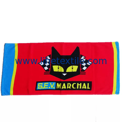 Eco friendly custom print beach towels with logo