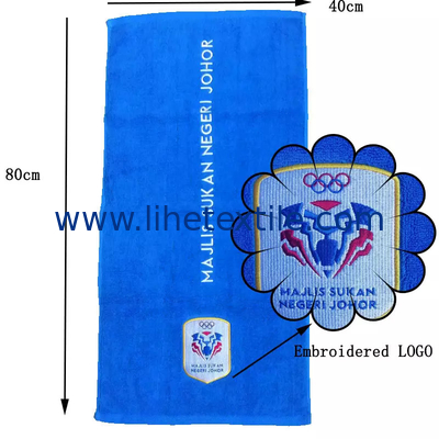 Customized embroidered logo sports towels face towel