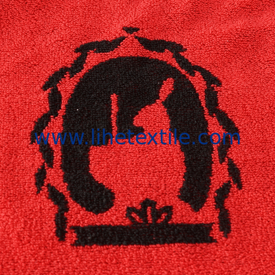 Personalised Custom 100%cotton Woven Beach Towels Jacquard Sports Towel