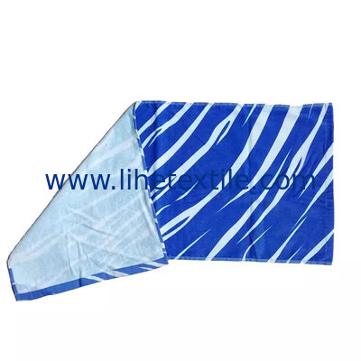 Best selling big 100% cotton printed soft beach towel