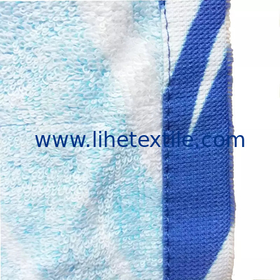 Best selling big 100% cotton printed soft beach towel