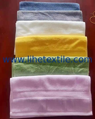 Customized Logo 100% Cotton Embroidered Thick Bath Towel