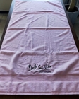 Customized Logo 100% Cotton Embroidered Thick Bath Towel