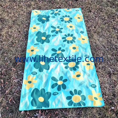 microfiber two side print fast drying beach towel