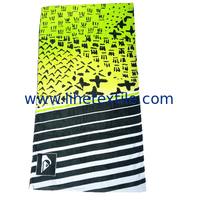 large size 100% cotton summer luxury custom designer print with logo