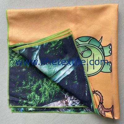 Quick dry no sand recycled custom tropical personalised beach towels