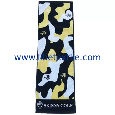 Hot sale cotton custom jacquard beach towels with logo