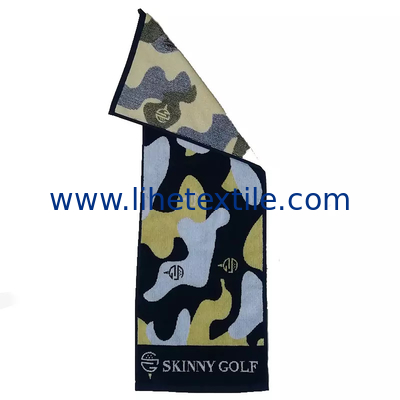 Hot sale cotton custom jacquard beach towels with logo