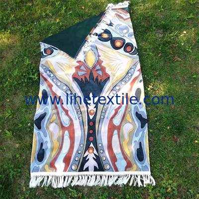 High quality yarn-dyed printing luxury beach towels kids cotton beach towel