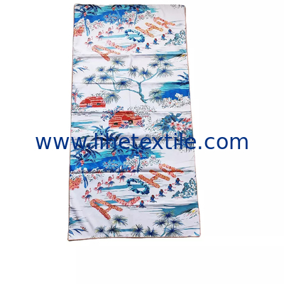 Custom printing low moq quick dry sublimation OEM microfiber beach towel