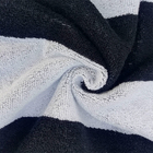 Beach towel 100% cotton terry  double side jacquard beach towel