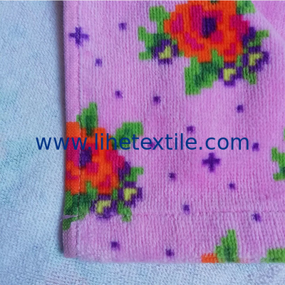 100% Cotton Terry High Absorbent Printed Custom Logo Bath Towel Beach Towel
