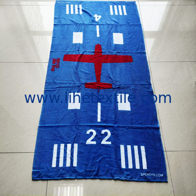 100% cotton custom  jacquard oversized bath towel with logo