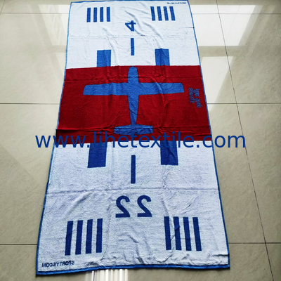 100% cotton custom  jacquard oversized bath towel with logo