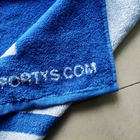 100% cotton custom  jacquard oversized bath towel with logo