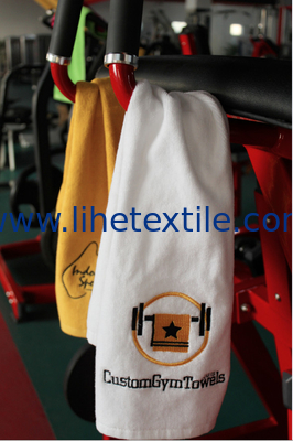 Low Price Advertising Gym Towels with custom embroidery logo custom color 100% cotton 35X75CM hand towel