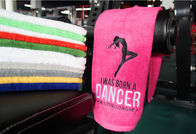 Low Price Advertising Gym Towels with custom embroidery logo custom color 100% cotton 35X75CM hand towel
