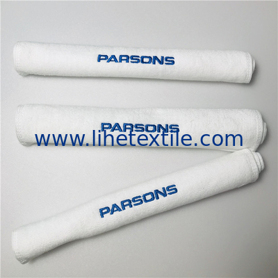 cheap promotional custom logo 100% cotton embroidery gym sport bath towel with logo yoga towel