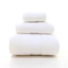 Customized wholesale 70*140cm logo embroidery fabric100% cotton bath towel set