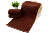 Luxury 100% cotton bath towel set with customized logo pattern