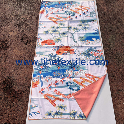 microfiber printed xxl beach towel Custom woven Logo Microfiber sand free towel