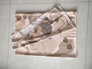 wholesale microfiber suede custom double side print beach towel