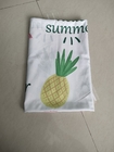 Soft fabric custom double side print summer sand free beach towel