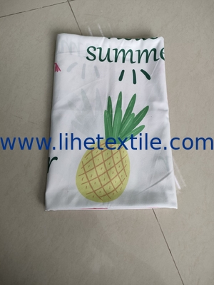 Soft fabric custom double side print summer sand free beach towel