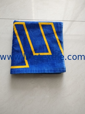 wholesale High water absorption cotton custom print beach towel