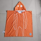 Manufacturer supply microfiber custom  poncho towel kids printing beach  poncho kids  hooded beach towel