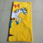 Hotsale  cotton organic  quick dry  digital print beach towel custom cartoon kid printed beach towel