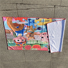High quality promotional light weight printed towel sandfree custom logo wholesale cartoon kids beach towel