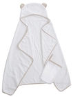 Wholesale soft fabric white bamboo fiber bath towels high water absorption baby white bath towel