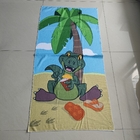 wholesale quality microfiber custom print sand free beach towel organic cartoon summer children beach towel