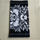 New design 100% cotton summer luxury custom designer print with logo sublimation custom beach towel