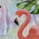 2021 best selling light weight beach towel custom animal flamingo flower pattern beach towel custom beach towel
