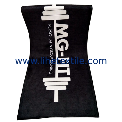 wholesale microfiber beach towel custom print black beach towels with logo sand free beach towel