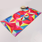 2021 best selling multicolor beach towel sand free custom printed quick dry microfiber beach towel